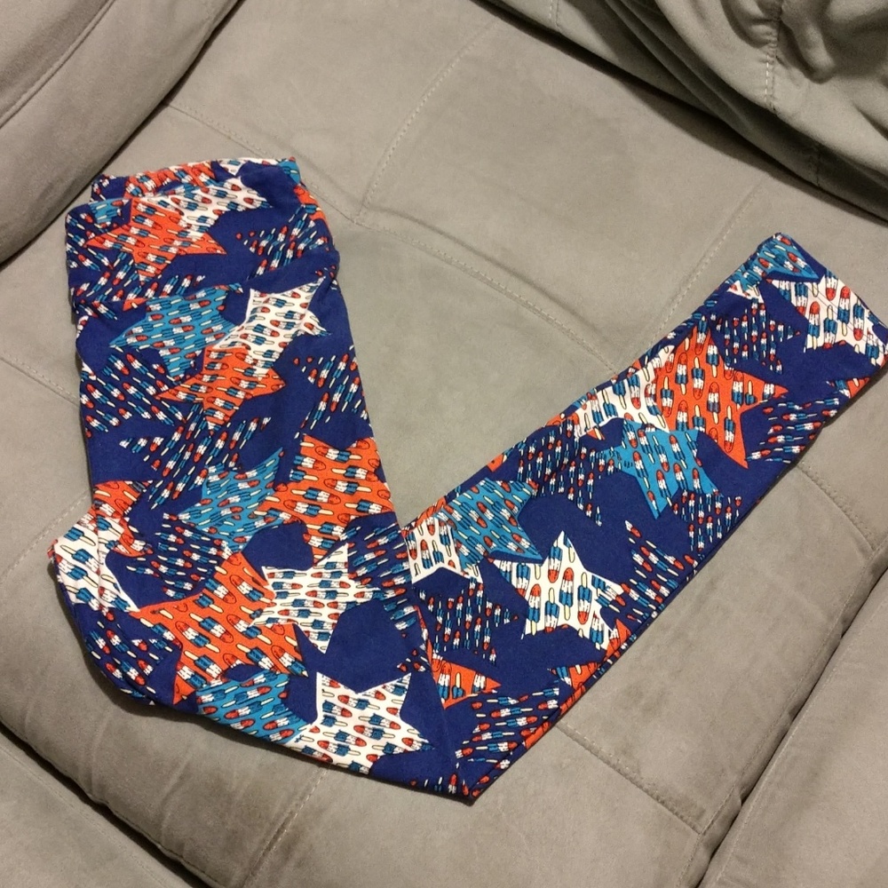 Women's Lularoe Fouth of July Leggings one size